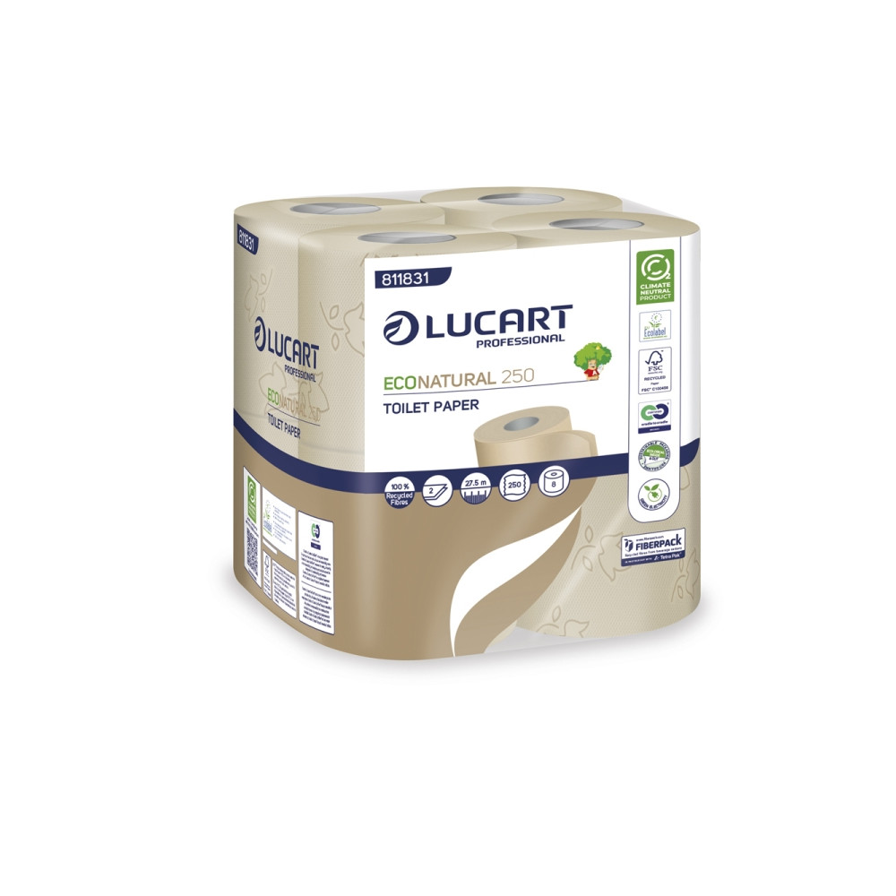 Tualetinis Popierius ECO NATURAL 2SL 160 | Kemitek