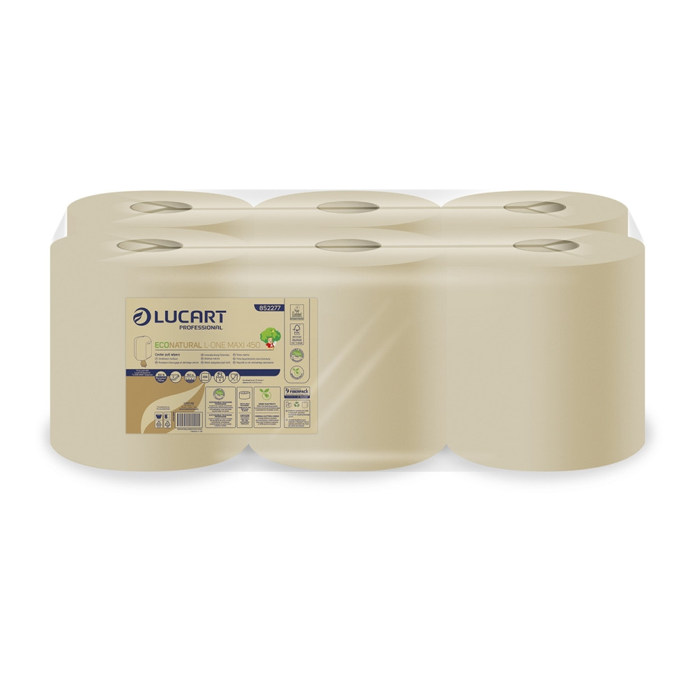 Rankšluostinis Popierius ECO NATURAL L-ONE MAXI450