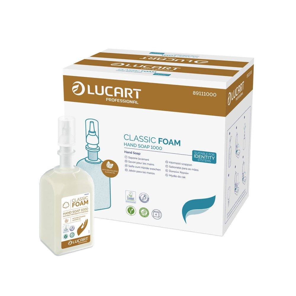 Putojantis Muilas CLASSIC 1000ml | Profesionalus Muilas