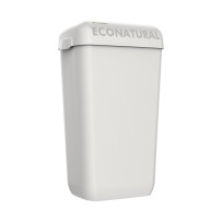 Laikiklis Econatural Flow Waste Bin Baltas | Laikikliai